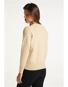 Вязаный кардиган Knit Cardigan, кремовый Faina