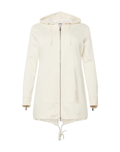 Толстовка с капюшоном на молнии Zip-Up Hoodie, кремовый Urban classics