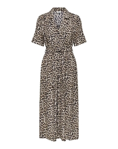 Платье рубашка Shirt Dress HOLLY, бежевый Jdy