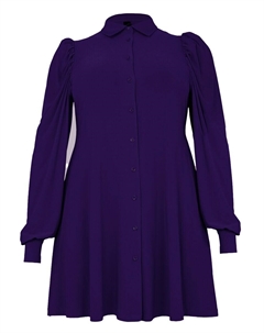 Длинная блузка Blouse, темно-фиолетовый Yoek