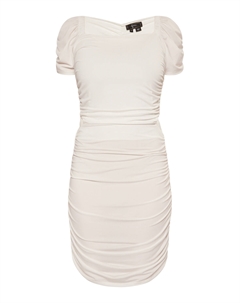 Платье Mini Kurzarm, белый Faina