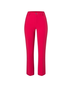 Брюки Flared Pleated Pants Aida Kick, цвет fire red Mac