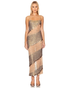 Платье цвета кармина Retrofete, цвет tannin