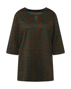 Футболка Long, оливковый Ulla popken