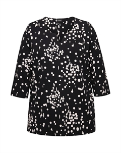 Топ Shirt, черный Ulla popken