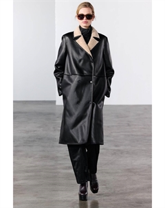 Двухстороннее пальто, черный Zara