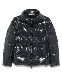 Глянцевый пуховик, серый Herno