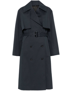 Двубортный тренч, синий Paul smith