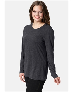 Рубашка с длинным рукавом COL ROND, цвет anthrazit melange Ulla popken