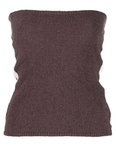 Трикотажный топ без бретелей из коллаборации с Daniëlle Cathari Woolrich