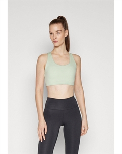 Спортивный бюстгальтер средней поддержки ONPTAMI LASER CUT SPORTS BRA, цвет frosty green Only play