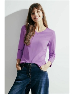 Рубашка с длинным рукавом BASIC, цвет lila Cecil