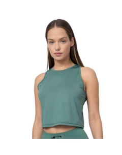Женская майка для бега TFTSF148. Зеленый 4f