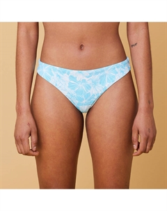 Плавки бикини стринги женские синие, цвет weiss Roxy