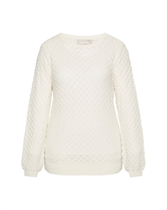 Свитер Strick, белый Usha