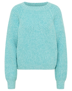 Свитер Strick, бирюзовый Izia