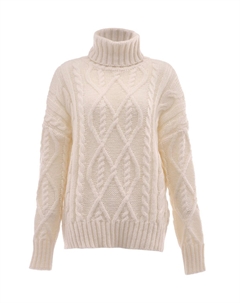 Свитер Rollkragen, белый Mymo