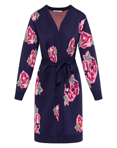 Вязаный кардиган, ночной синий Quiosque