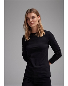 Топ с длинными рукавами SMILLA, цвет black Opus
