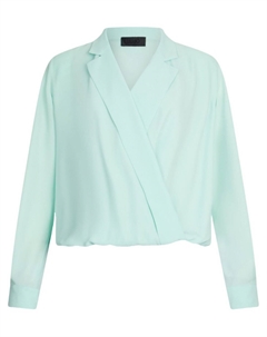 Блузка из жоржета, зеленый Liu jo