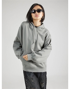 Толстовка с капюшоном Sweatshirt Essence, светло-серый Weekday