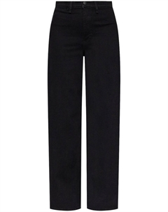 Джинсы широкие, черный Rag & bone