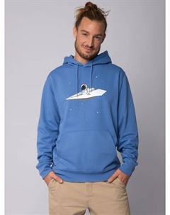 Толстовка Sweatshirt Fly me to the moon, цвет Bright Blue Watapparel