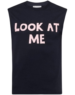 Топ с надписью, синий Jw anderson