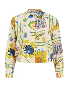 Блуза Langarmbluse, цвет sandshell Object