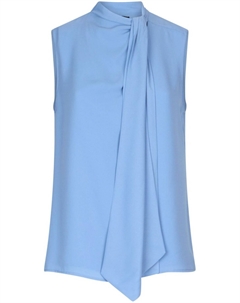 Топ с шарфом, синий Liu jo