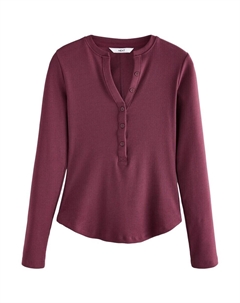 Лонгслив Shirt, бордовый Next