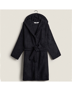 Банный халат Hooded, черный Zara home