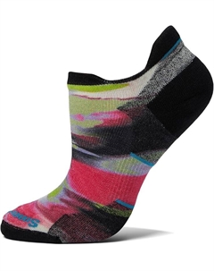 Носки Run Targeted Cushion Brushed Print Low Ankle Socks, цвет Power Pink Smartwool
