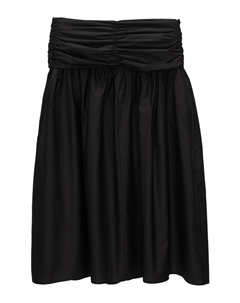 Юбка миди Skirt, черный Pull & bear