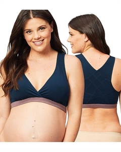 Бюстгальтер Milk Maternity and Nursing Sleep Bra, темно-синий Cake maternity