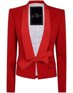 Блейзер с завязками, красный Dsquared2