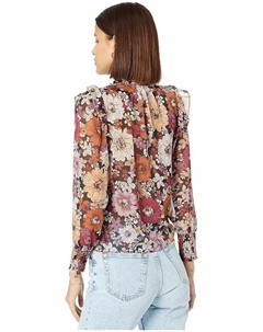 Топ Floral Me Not Top, цвет Rust/Black Steve madden