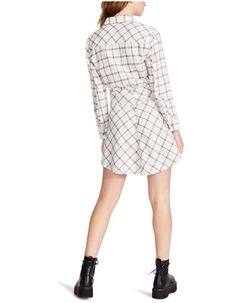 Платье Peyton Dress, цвет Ivory Plaid Steve madden