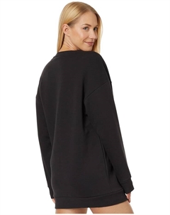 Платье Essentials+ Crew Fleece Dress, цвет Black Puma