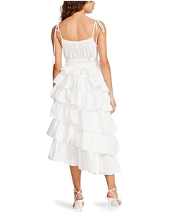 Платье Mireya Midi Dress, слоновая кость Steve madden