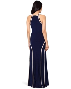 Платье Halter Dress, цвет Navy/Nude Xscape