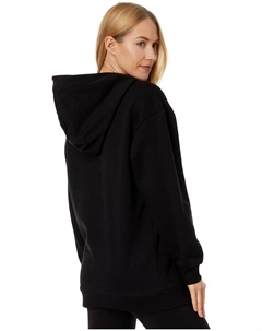 Худи Essentials Elongated Logo Pullover Hoodie, цвет Black Puma