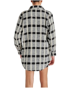 Куртка Eldridge Shirt Jacket, черный Steve madden