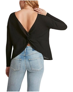 Топ Never Been Twist Top, черный Steve madden