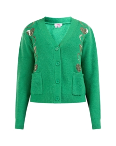 Толстовка Strickjacke, зеленый Mymo