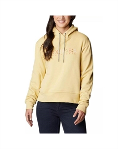 Толстовка Lodge Hoodie Женская - желтый Columbia
