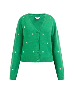 Толстовка Strickjacke, зеленый Mymo