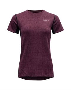 Функциональная велосипедная рубашка Kløvstien Merino Tee MWN свекольный меланж, цвет rot Devold