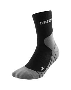 Походные носки Women's Light Merino Socks Hiking Mid Cut V3, черный Cep