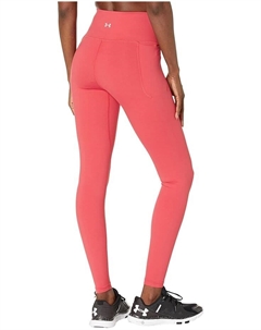 Брюки Meridian Leggings, цвет Chakra/Metallic Silver Under armour